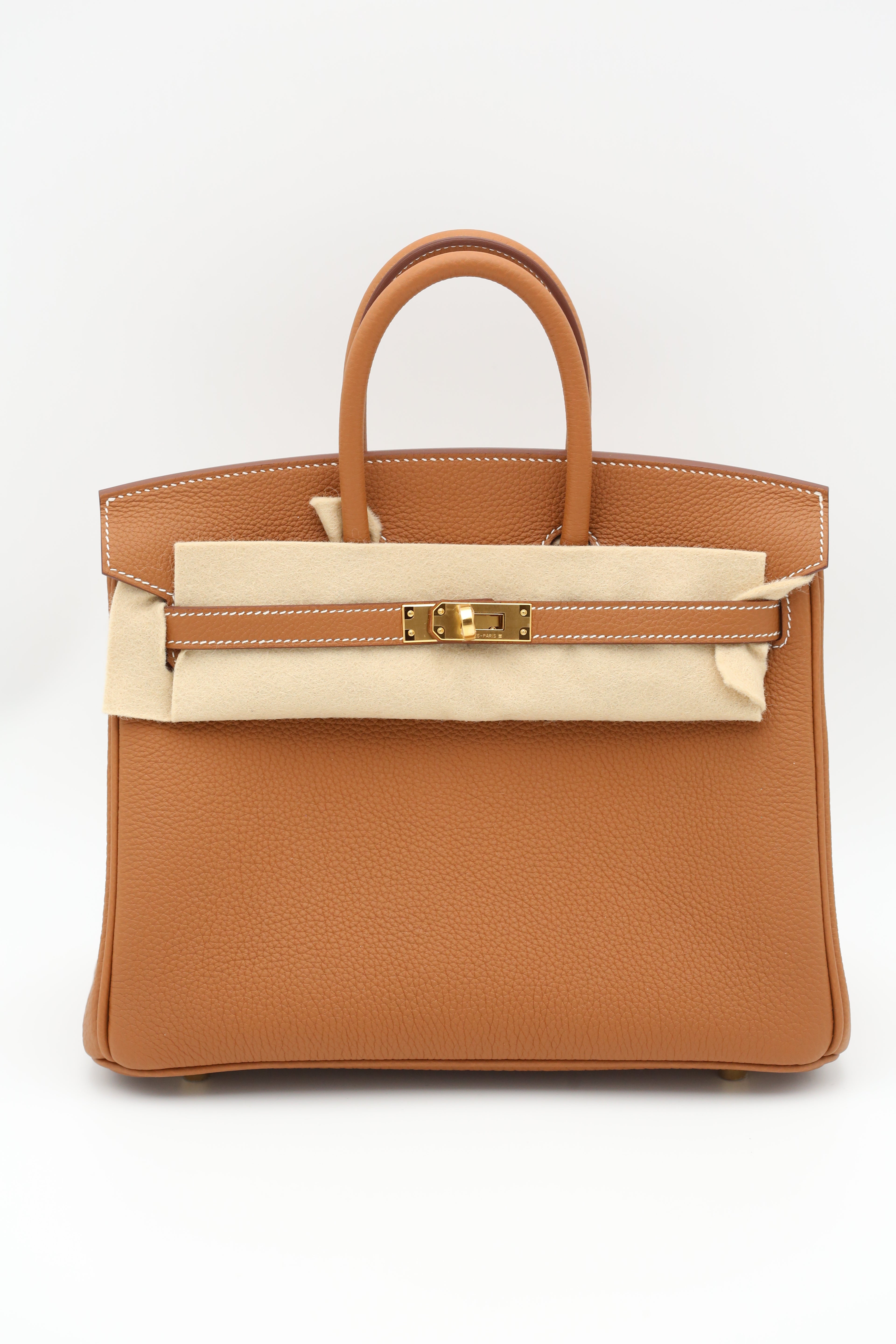 HERMÈS Birkin 25 Gold