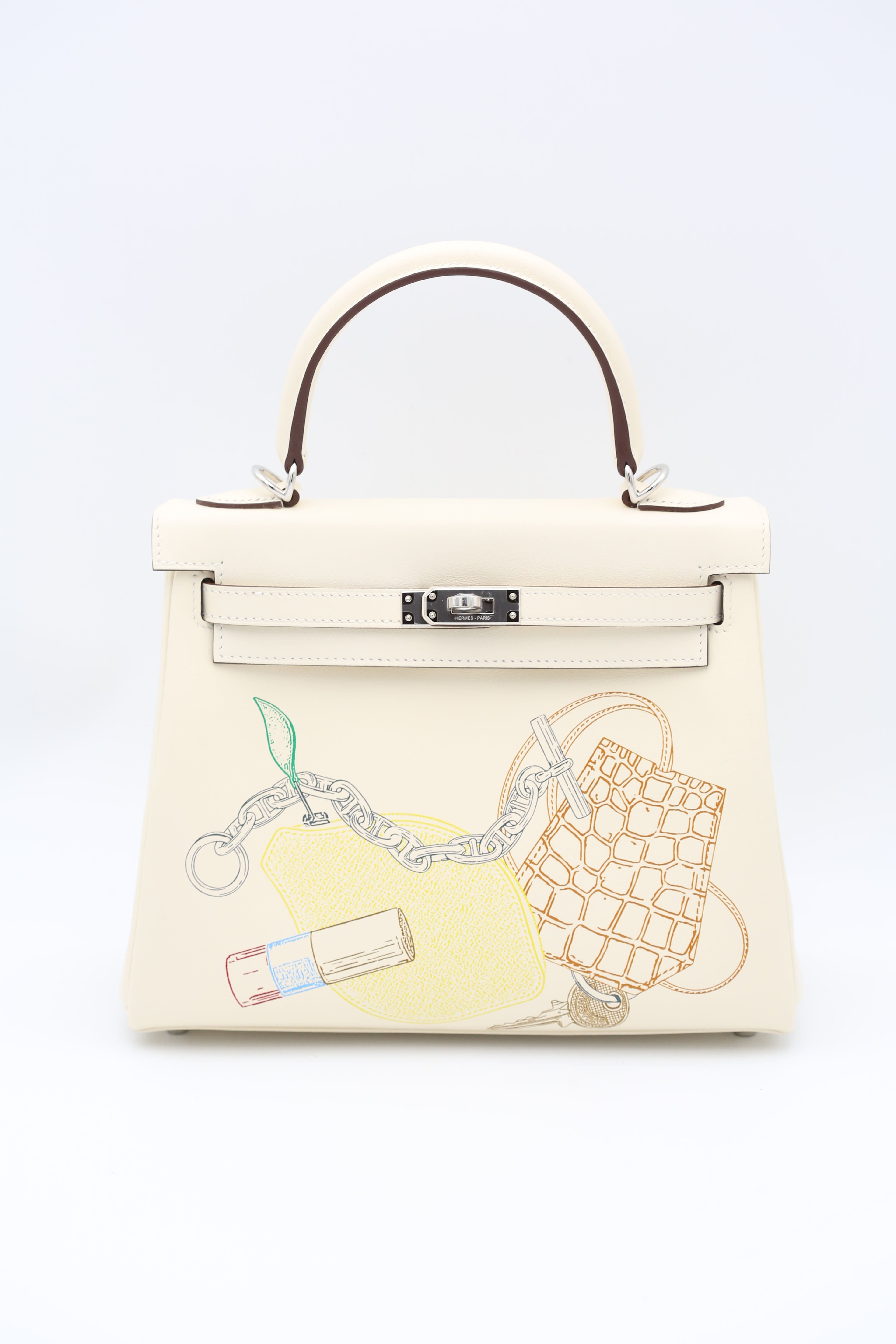 HERMÈS Kelly 25 in and out