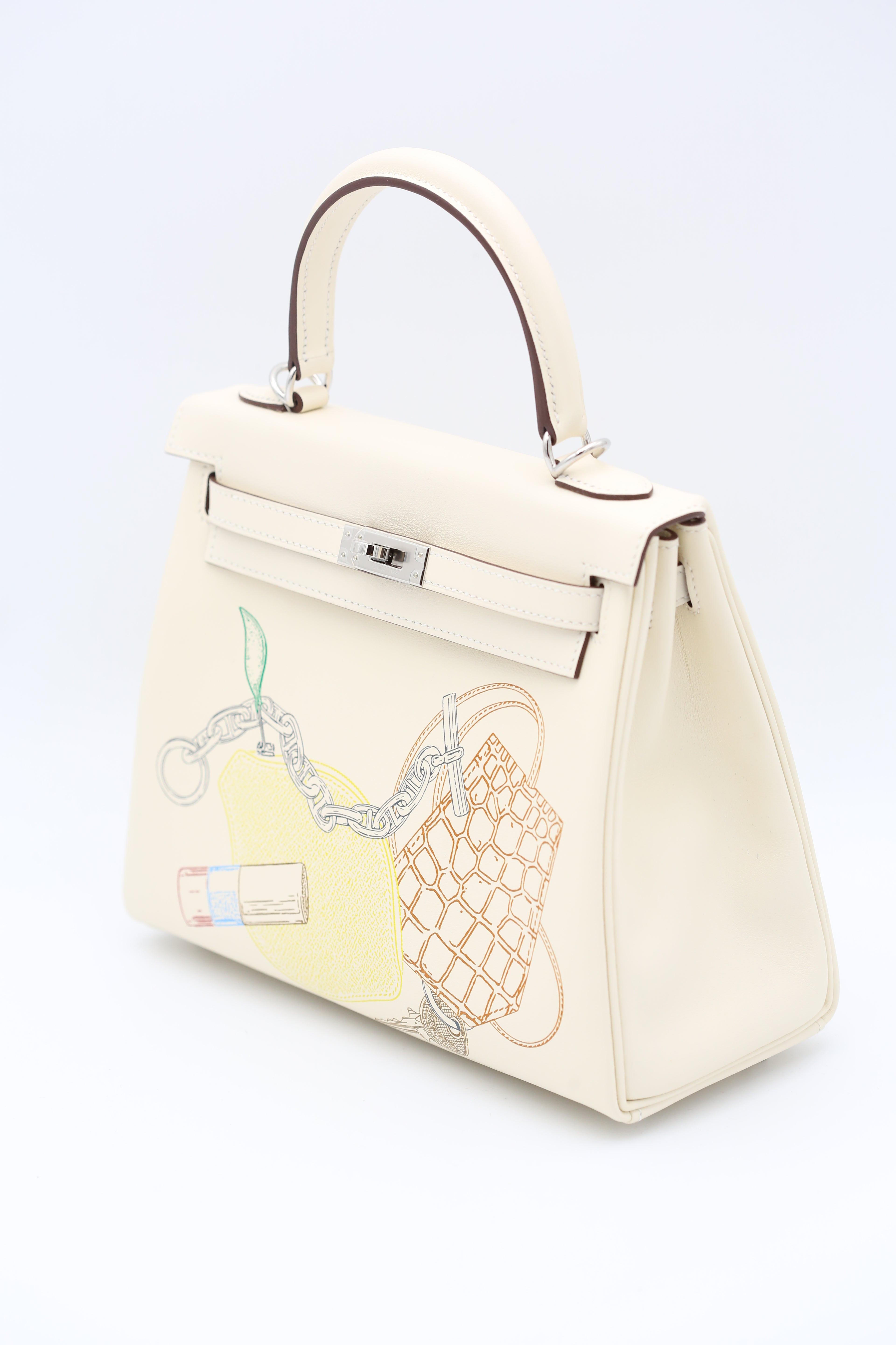 HERMÈS Kelly 25 in and out