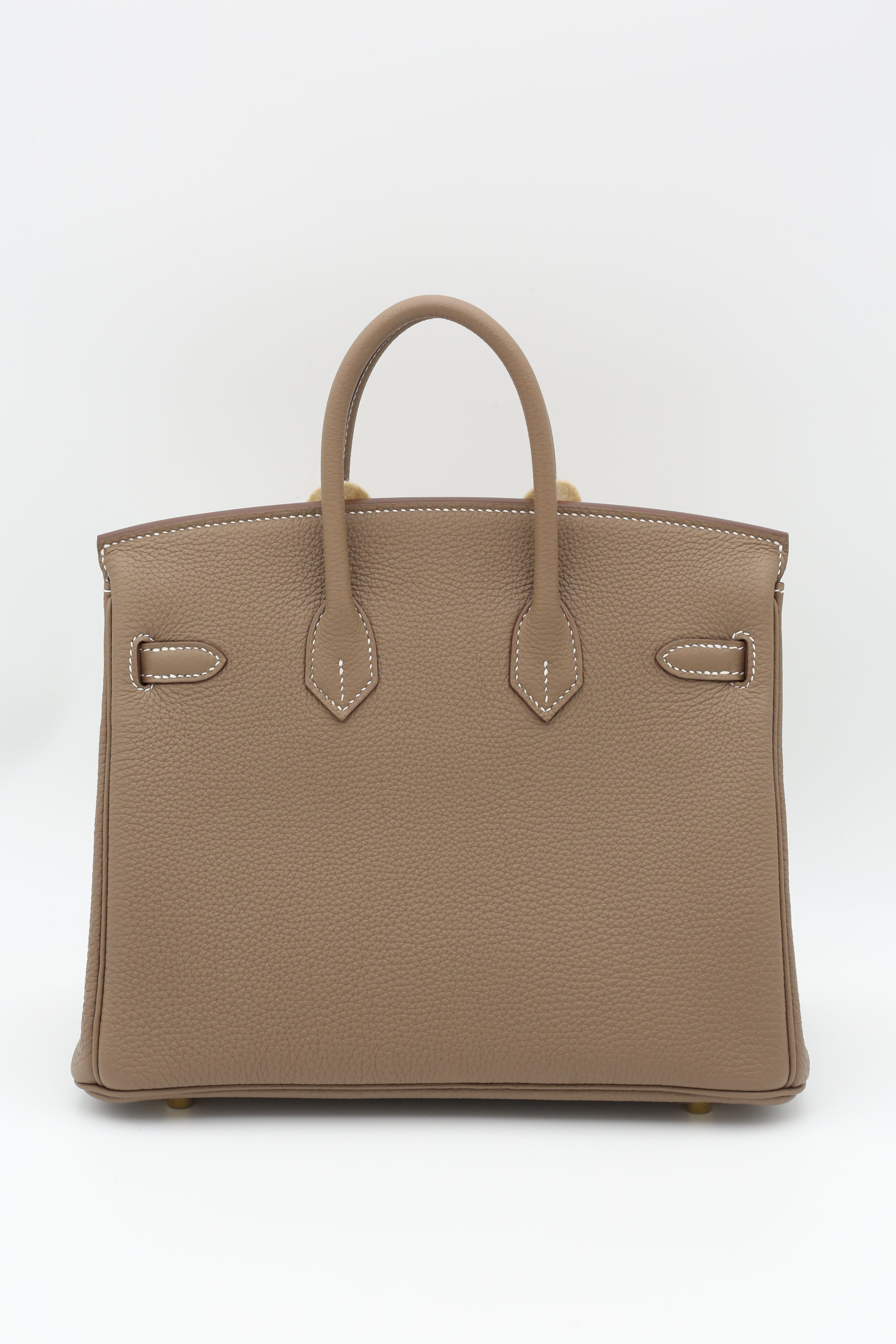 HERMÈS BIRKIN25 ETOUPE GOLD