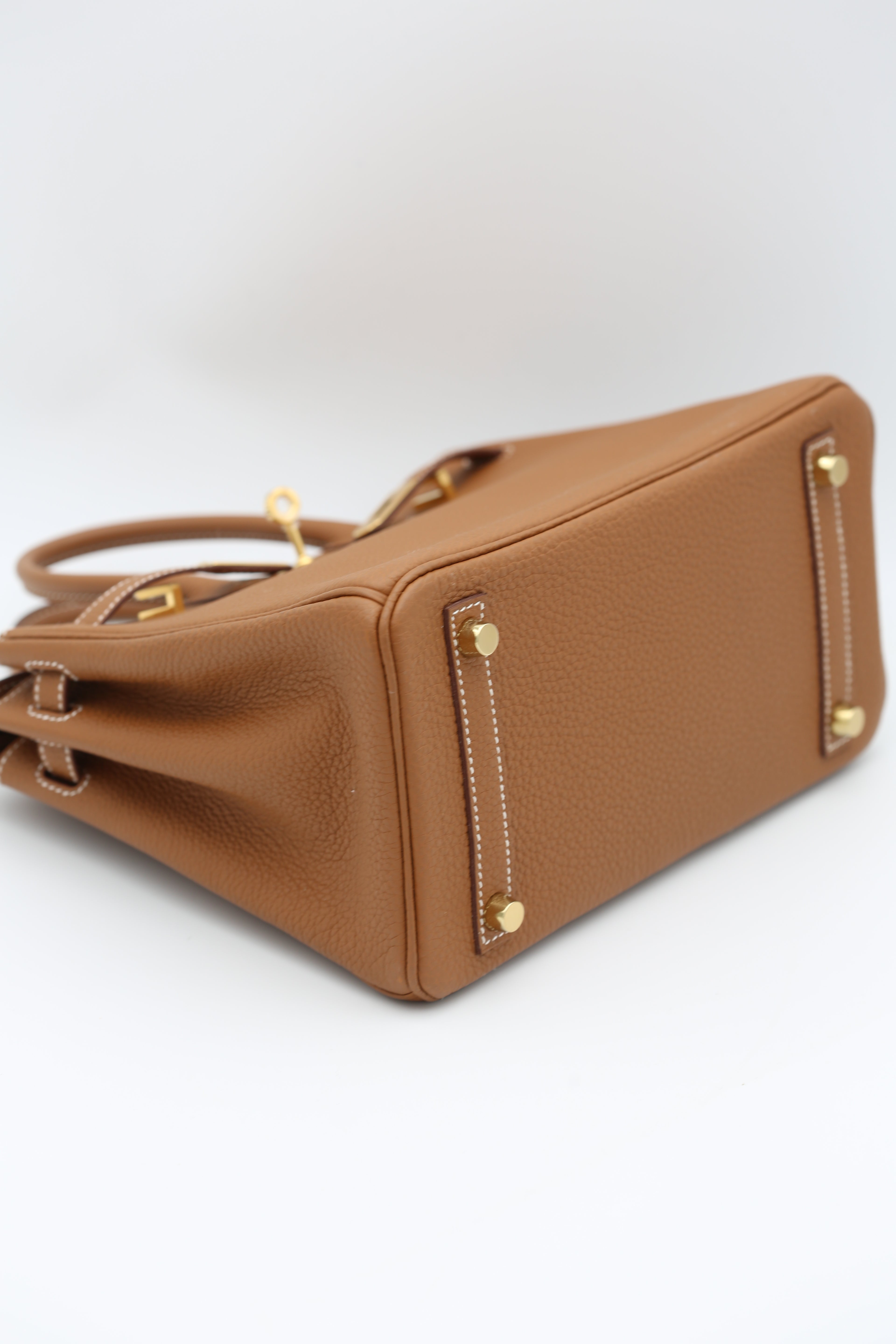 HERMÈS BIRKIN25 GOLD TOGO Z STAMP