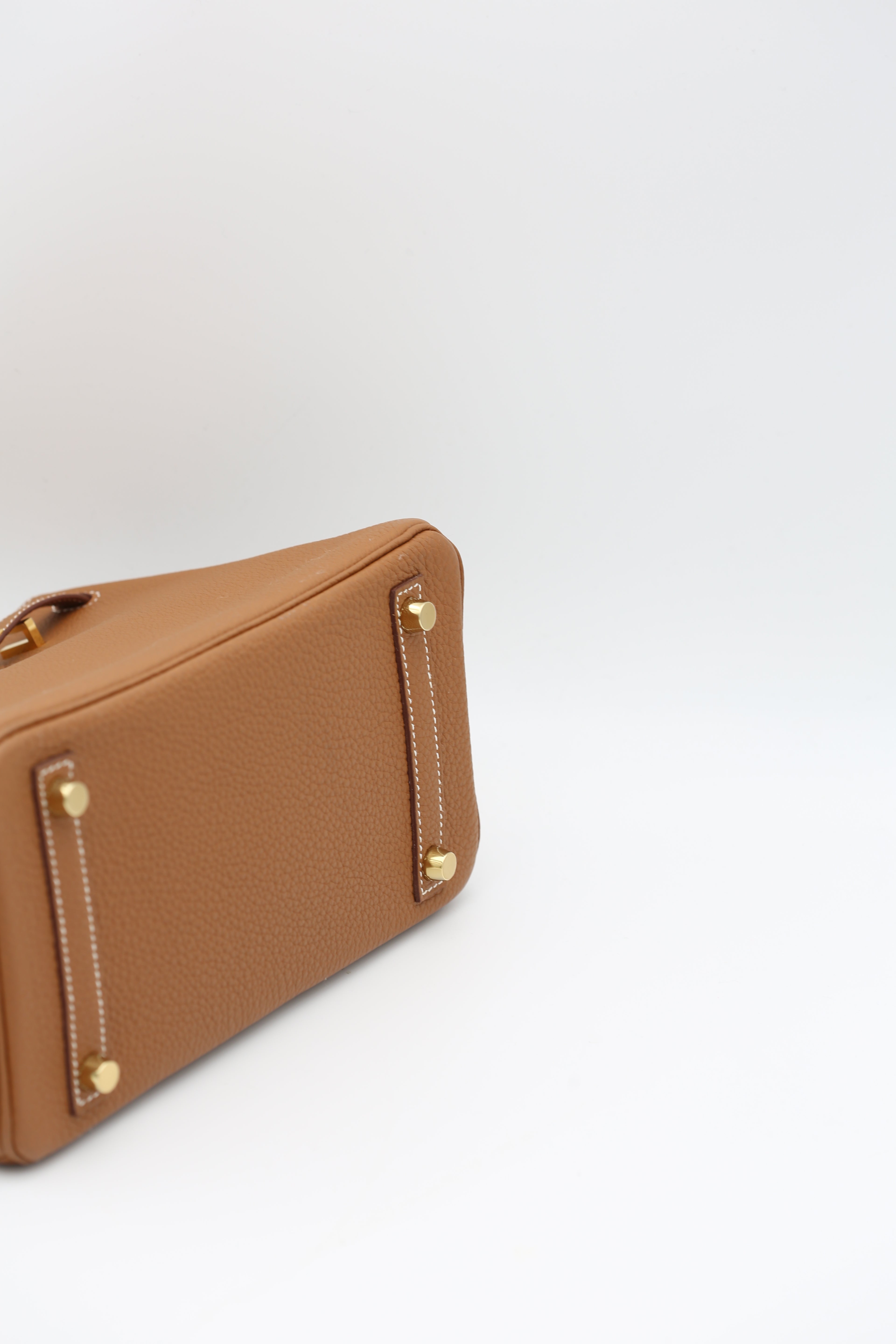 HERMÈS BIRKIN25 GOLD TOGO Z STAMP