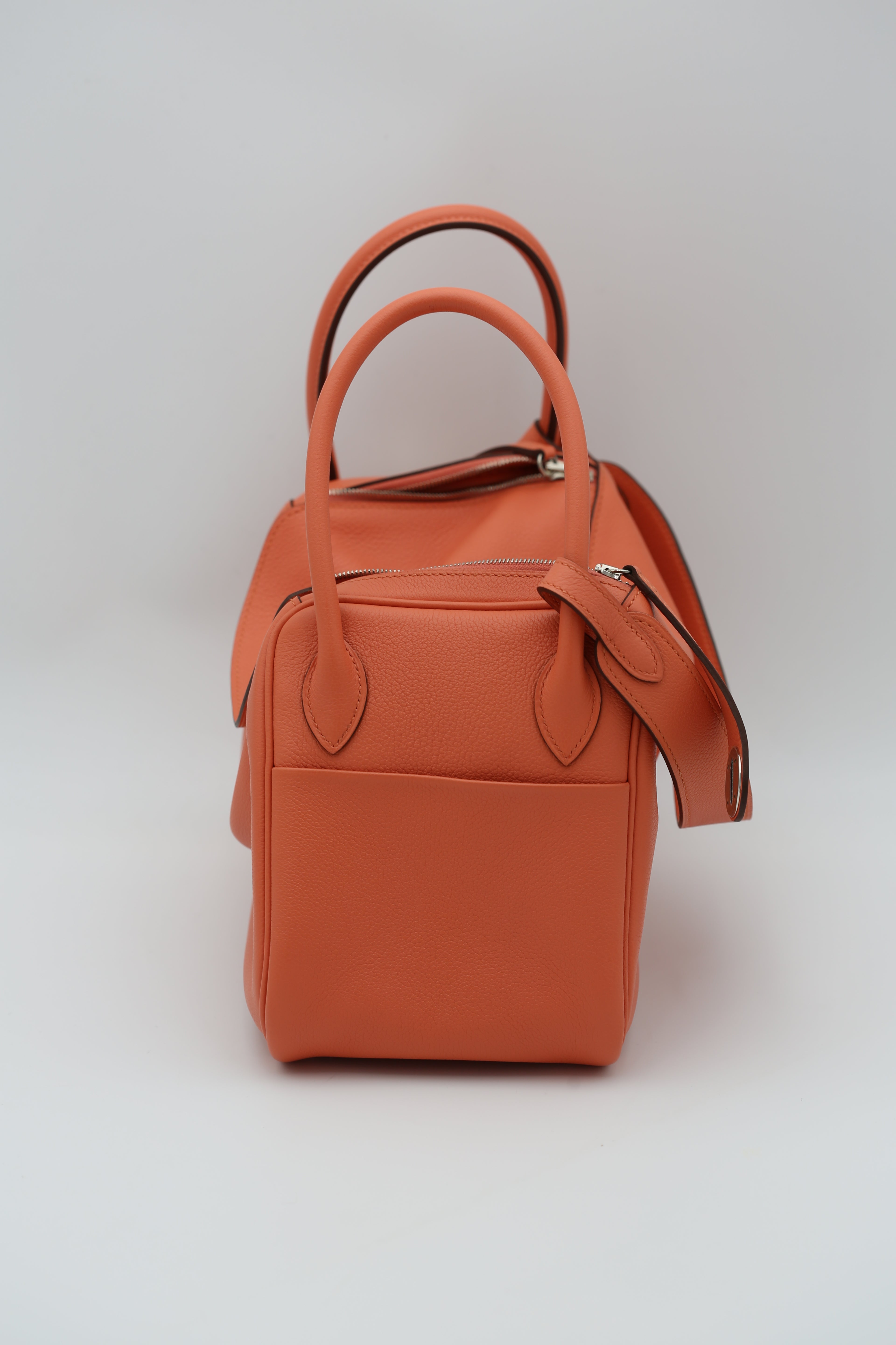 HERMÈS LINDY26 PINK X STAMP