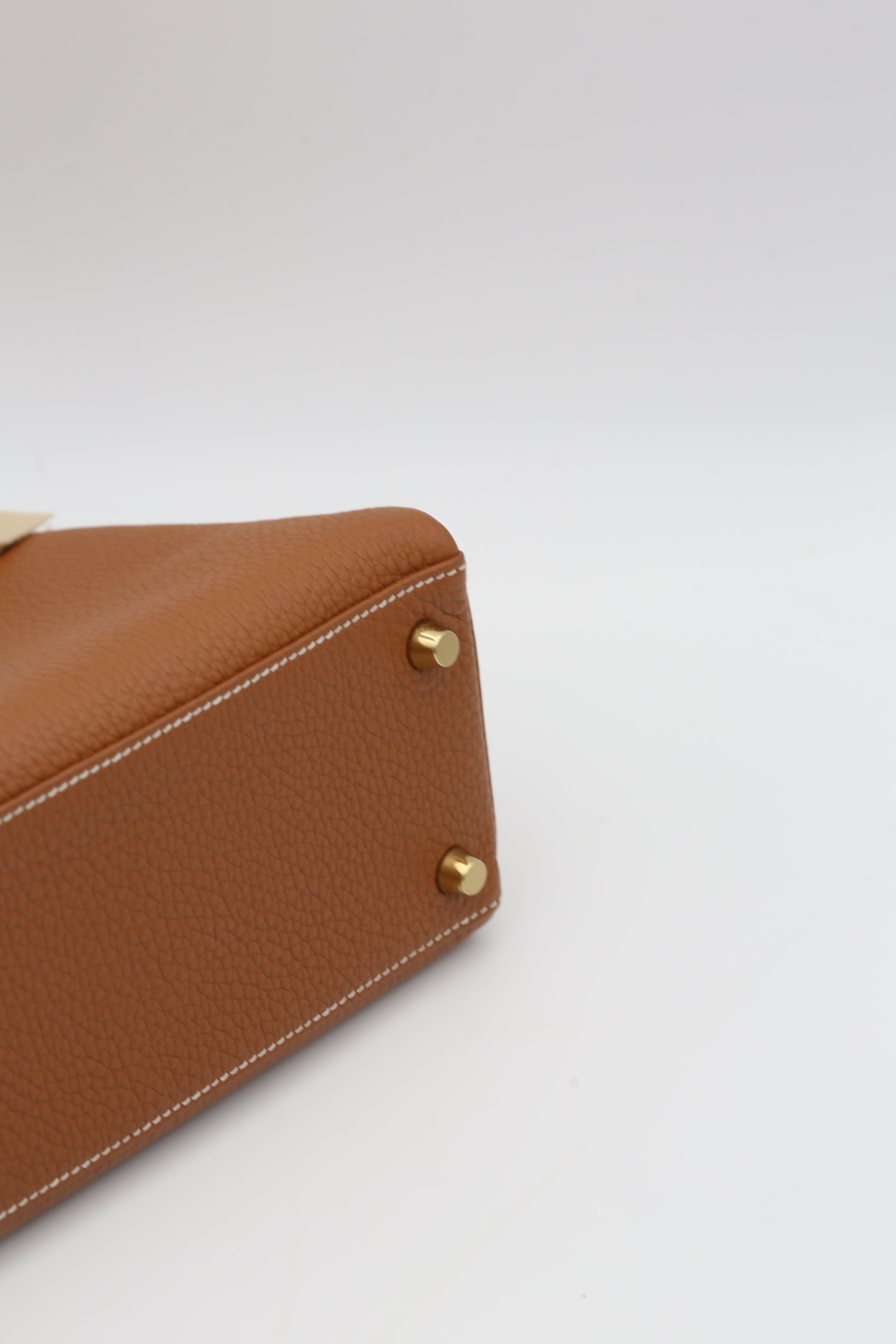 HERMÈS KELLY25 GOLD TOGO GOLD HARDWARE Z STAMP