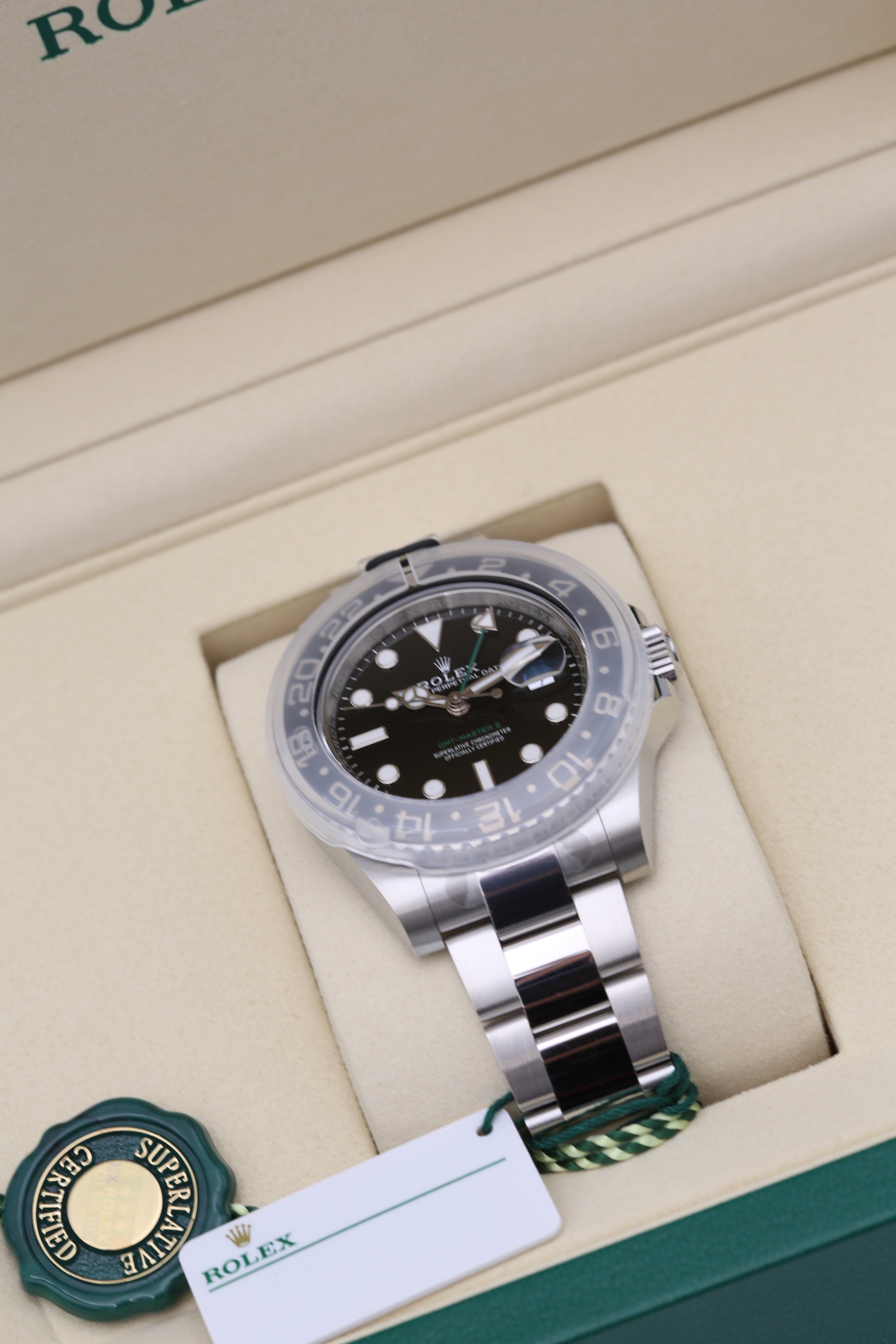 ROLEX GMT MASTER II 40MM