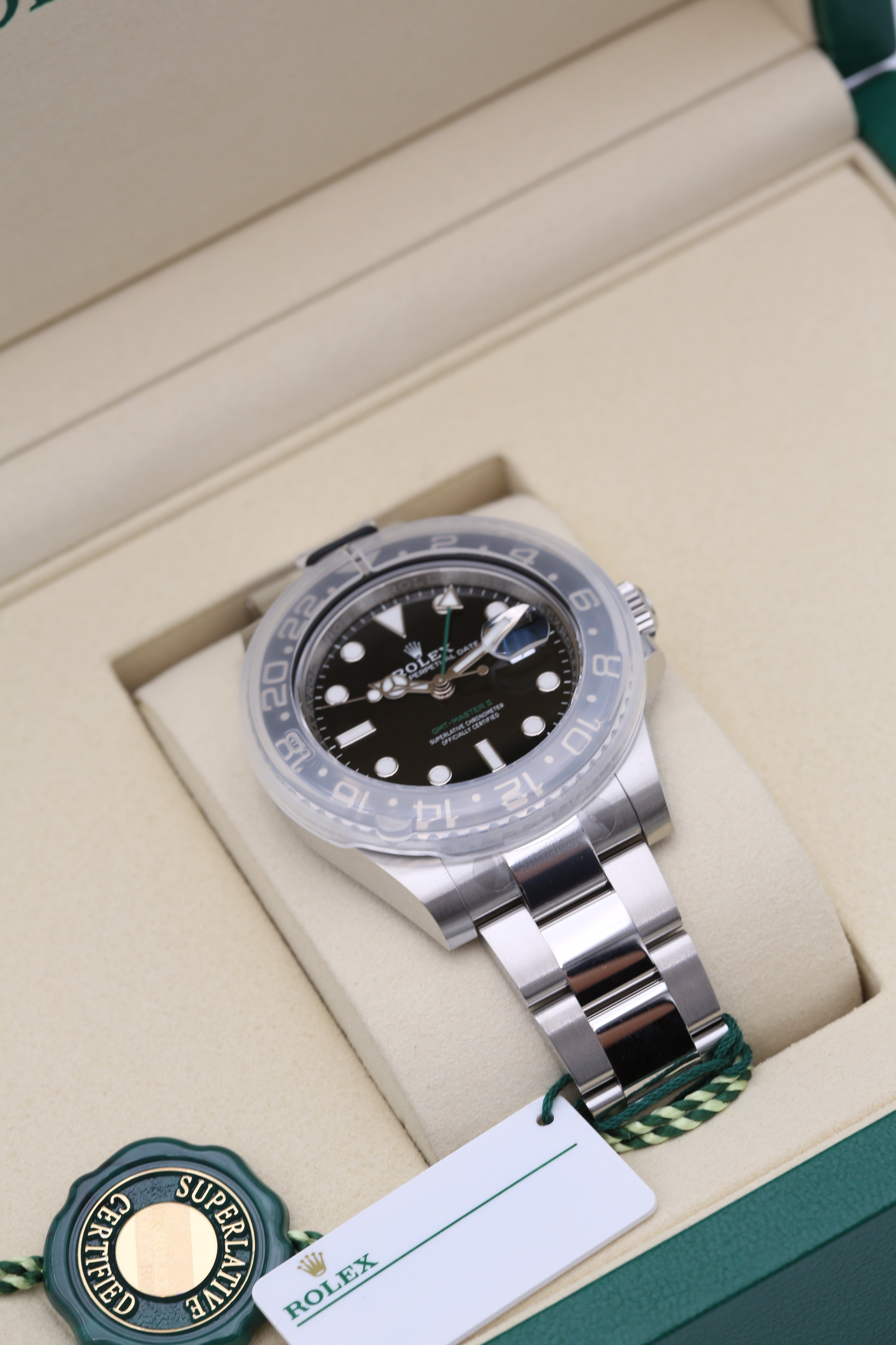 ROLEX GMT MASTER II 40MM