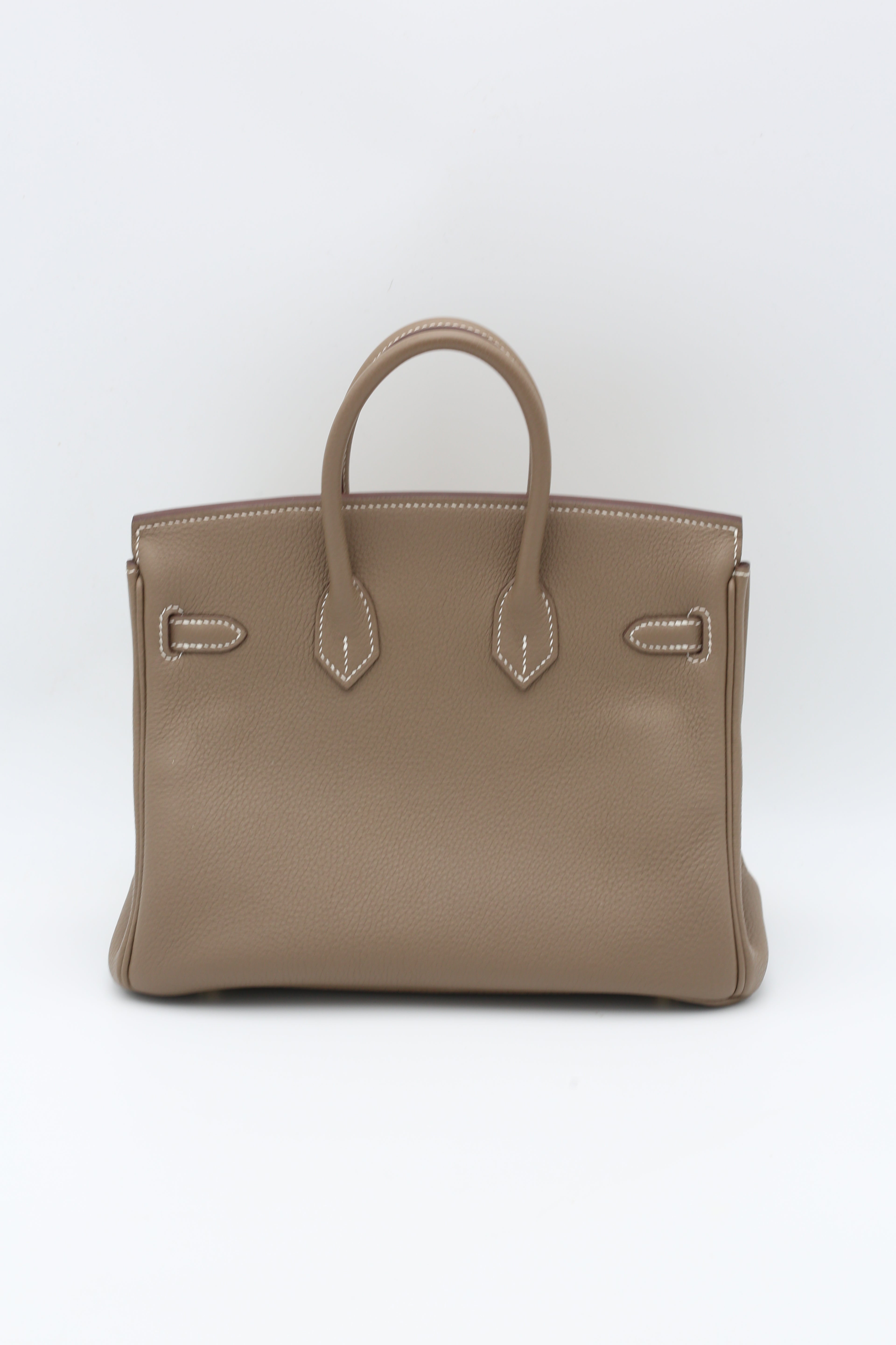 HERMÈS BIRKIN25 ETOUPE TOGO GOLD HARDWARE Z STAMP