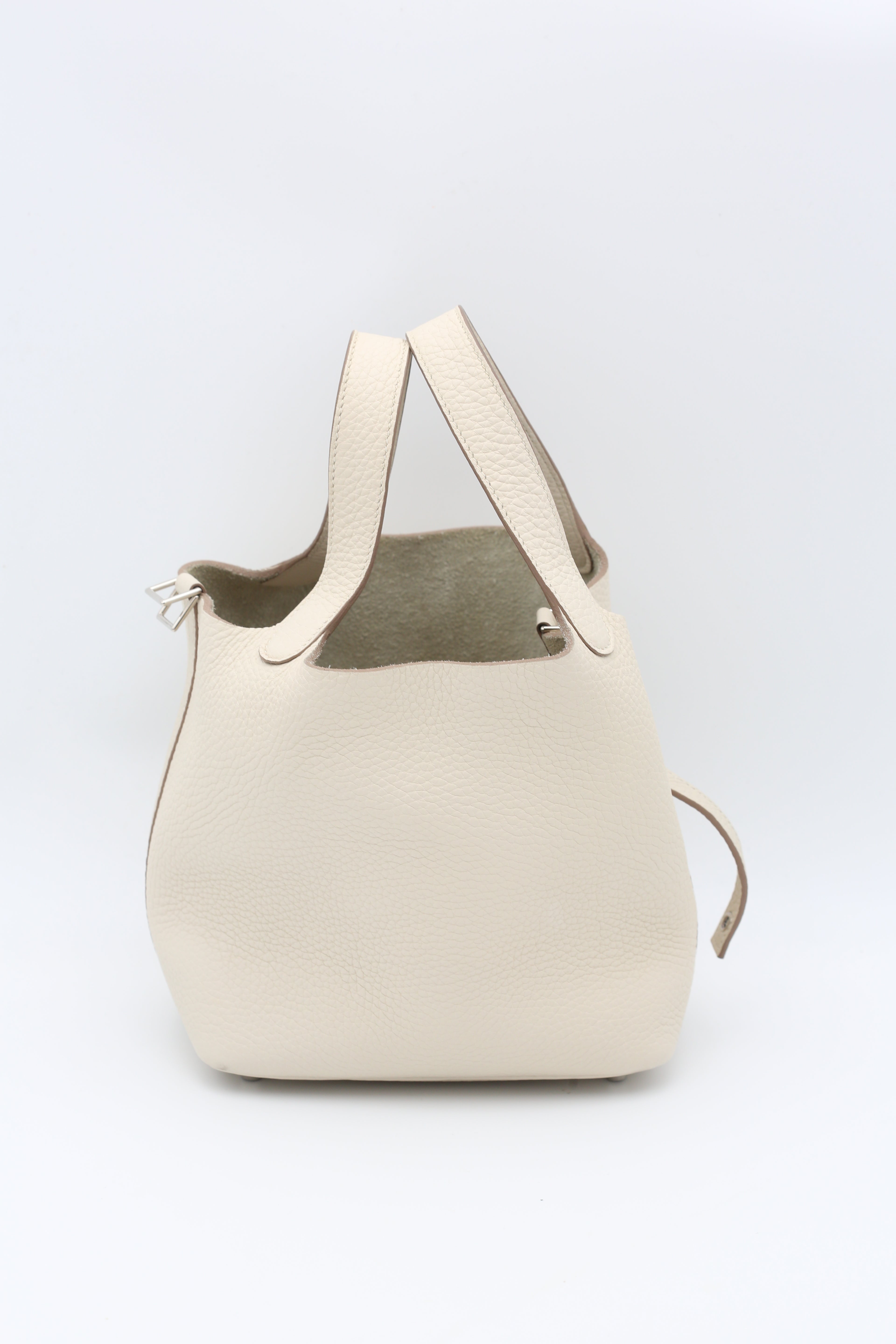HERMÈS PICOTIN18 CARIE TC SILVER HARDWARE Z STAMP