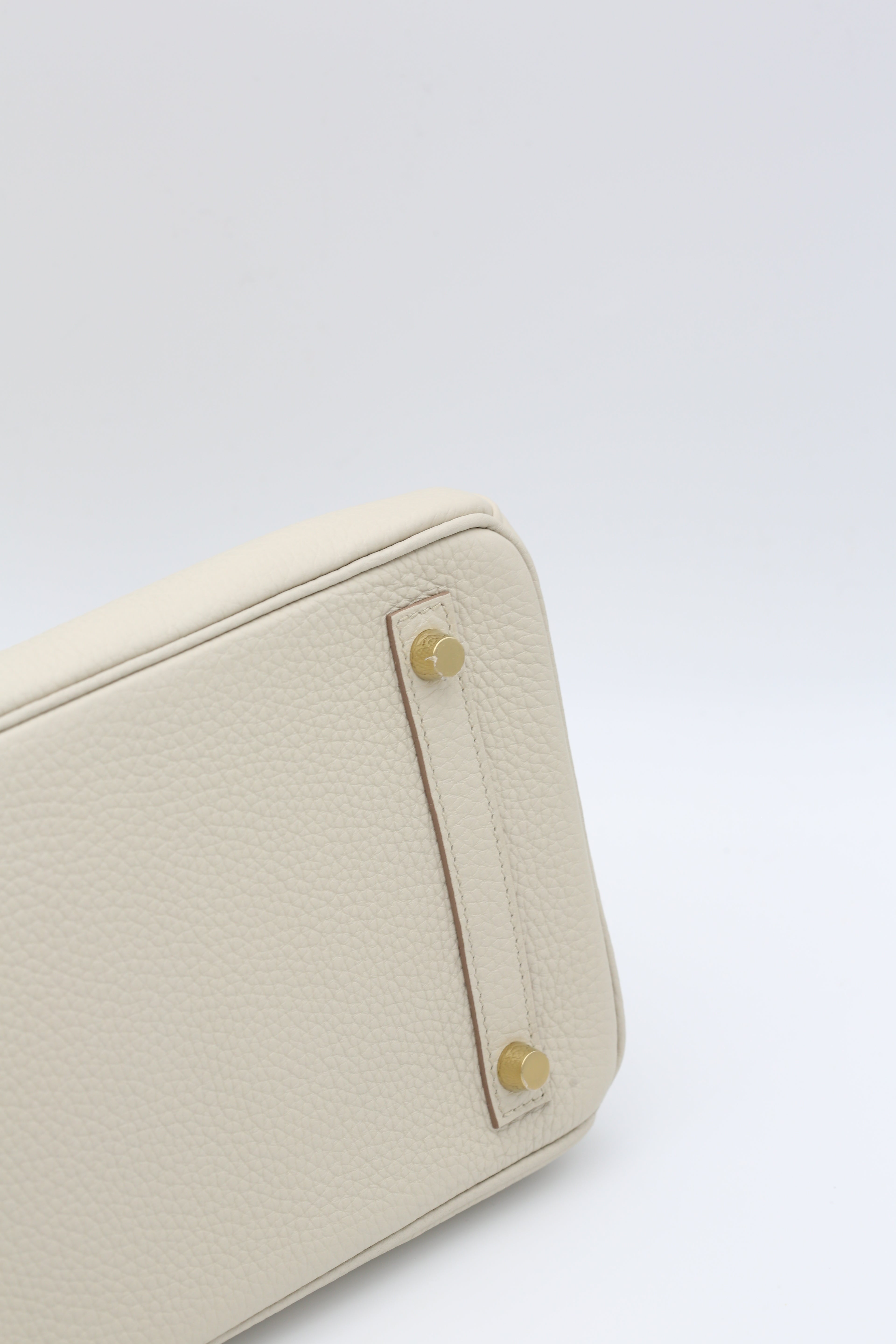 HERMÈS BIRKIN30 8L BETON TOGO GOLD HARDWARE U STAMP
