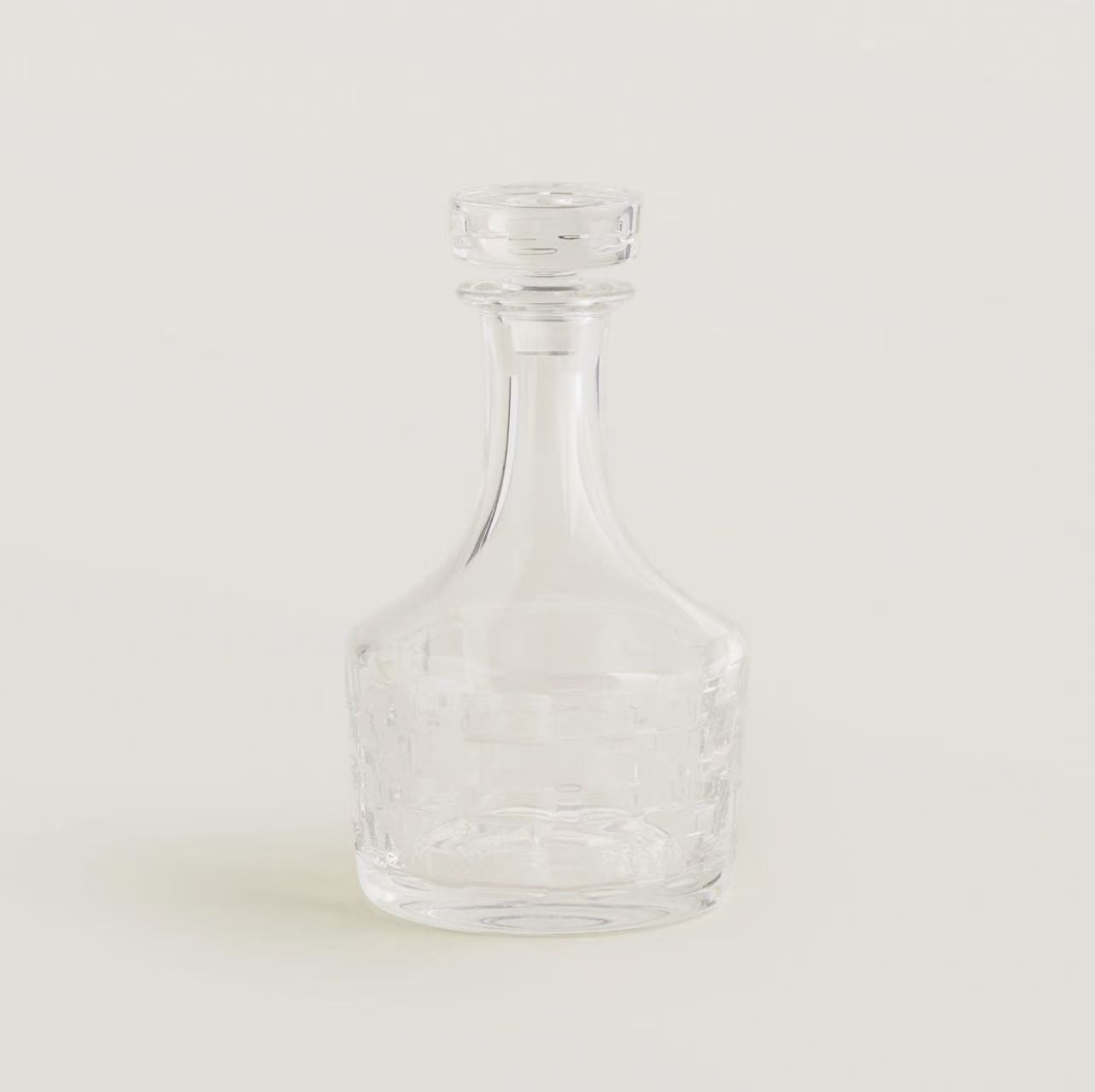 HERMÈS ADAGE WHISKEY CARAFE IN CRYSTAL