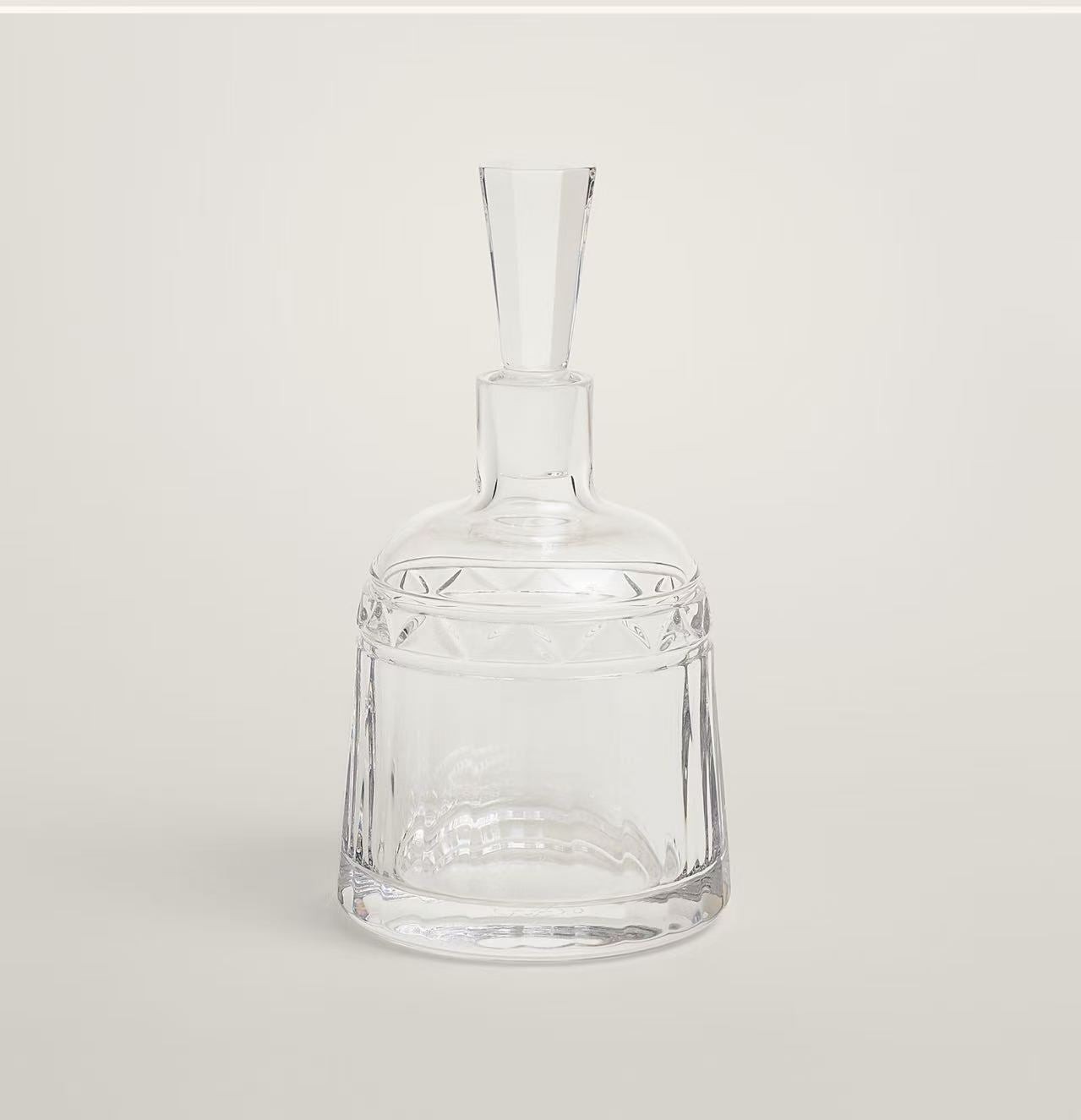 HERMÈS ISKENDER SMALL VODKA CARAFE IN CRYSTAL