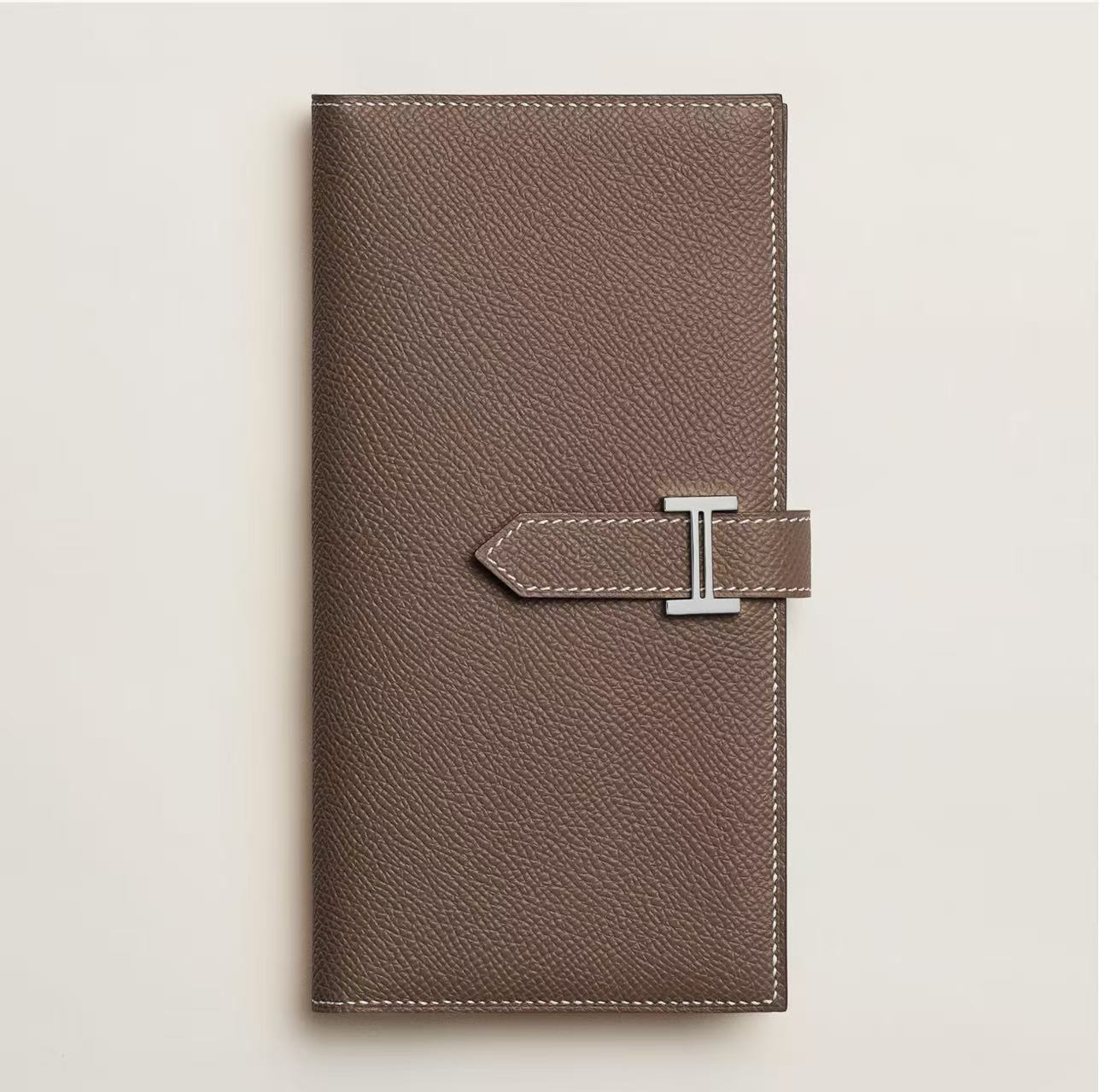 HERMÈS BEARN WALLET ETOUPE EPSOM